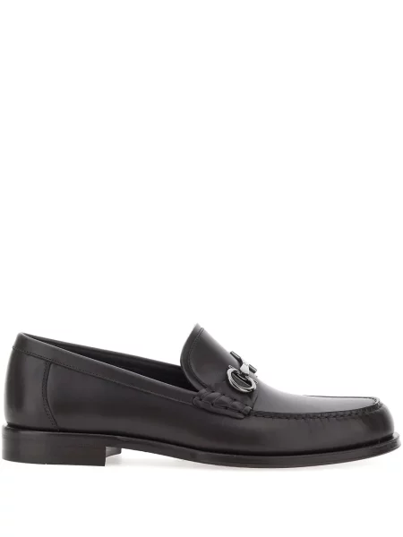 Pantofi loafer Ferragamo din piele maro