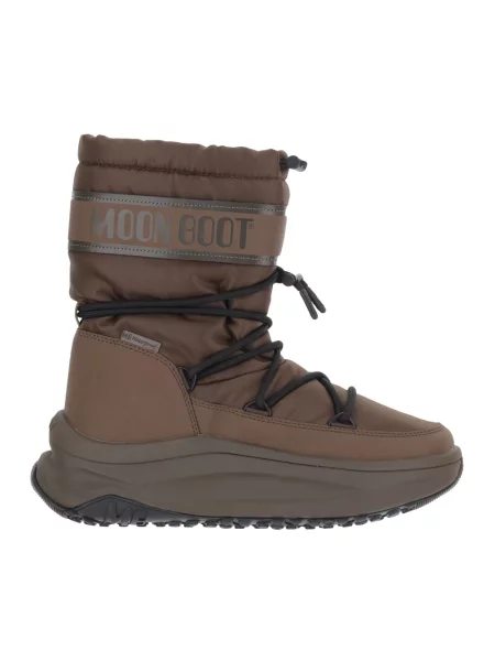 Buty do kostki Moon Boot polarowe brązowe