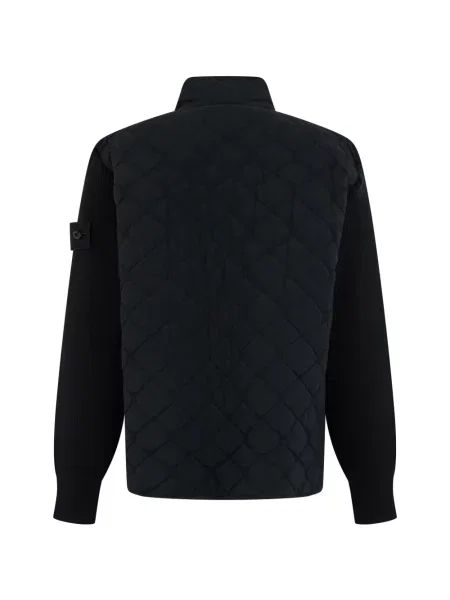 Geacă Stone Island cu strasuri negru
