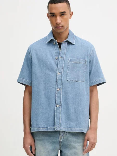 Marc O'Polo cămașă pentru bărbați din denim albastru