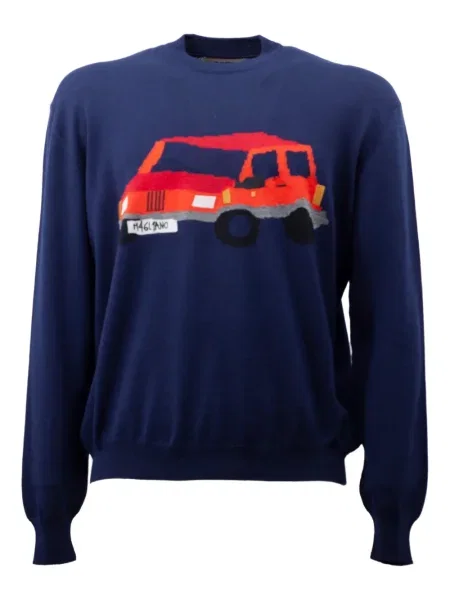 Pulover Magliano de lână albastru