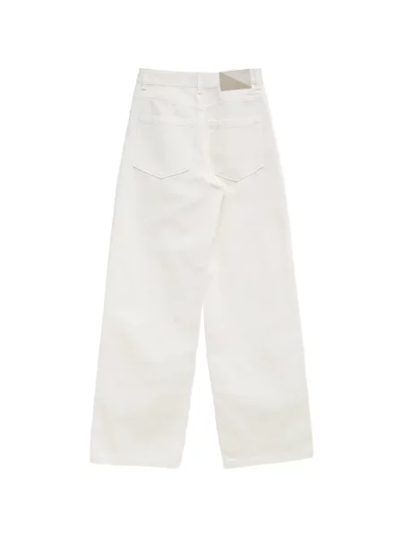 Blugi Loewe cu broderie alb