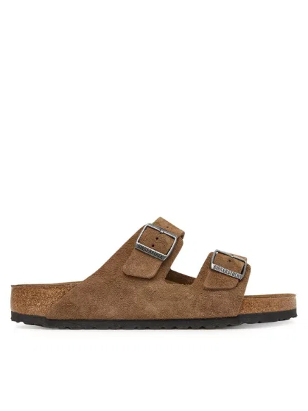 Papuci Birkenstock bej