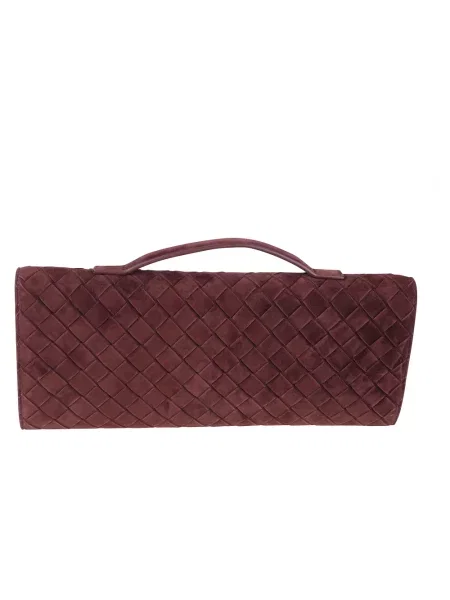 Torebka Bottega Veneta zamszowa brązowa