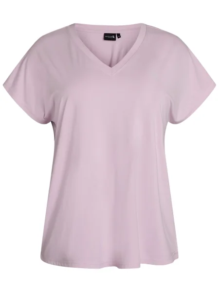 Active by Zizzi Tricou funcțional ABASIC mov pastel