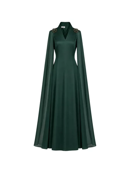 Rochie maxi Baruni verde