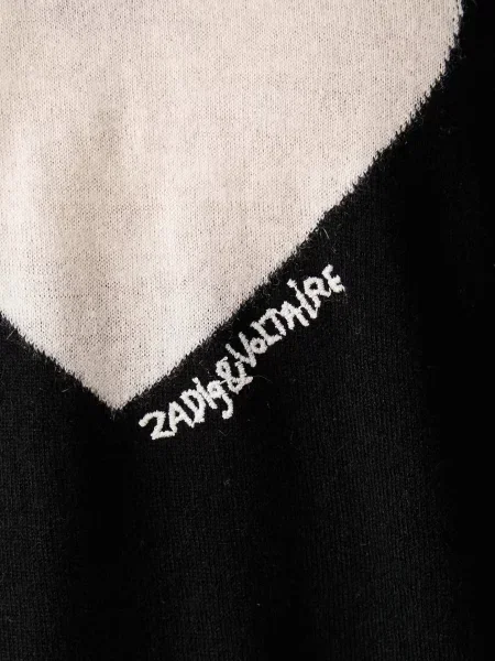 Zadig&Voltaire női kasmír póló IDAZ fekete