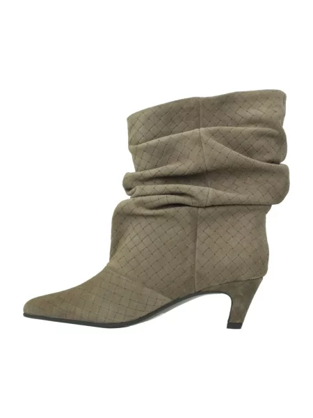 Semišové čižmy Exé Shoes hnedá