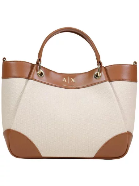 Kabelka Armani Exchange hnědá