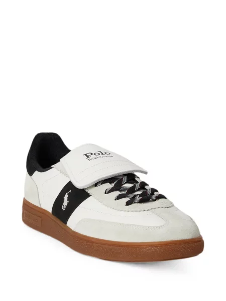 Τένις sneakers Polo Ralph Lauren με αυτόγραφο tweed μαύρο