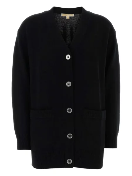 Golf golf Michael Michael Kors z dekoltem w serek do kolan czarny