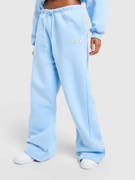 Jordan Spodnie W Brooklyn Fleece Oh niebieskie