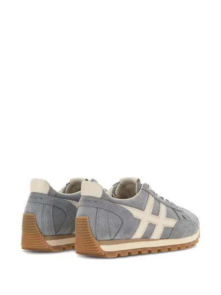 Sneakerși Hogan din piele de căprioară gri