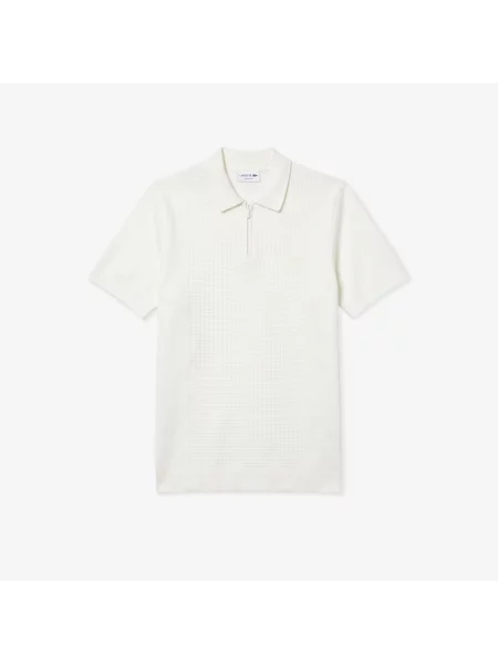 Lacoste Sweter biały
