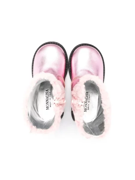Buty do kostki dziecięce Monnalisa różowe