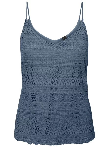 VERO MODA Top VMHONEY porumbel albastru