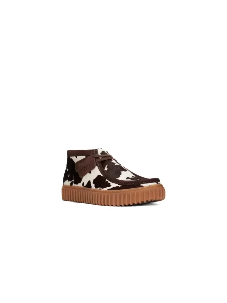 Botine Clarks alb