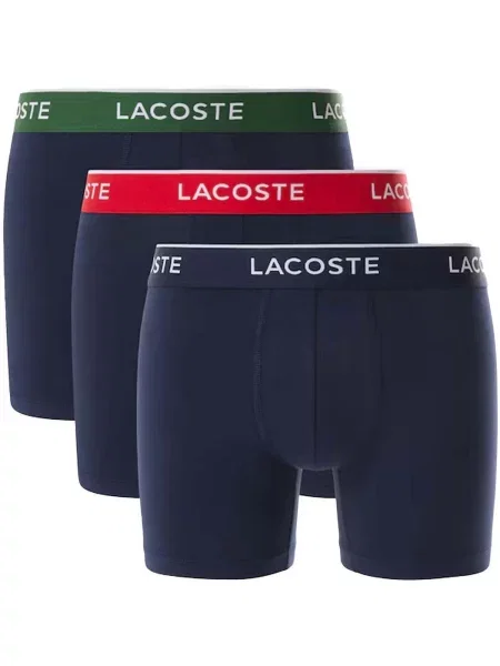 Boxeri Lacoste stretch albastru