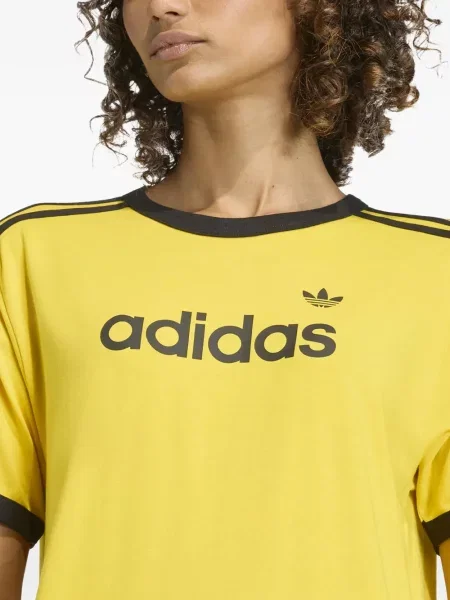 Top Adidas cu dungi negru