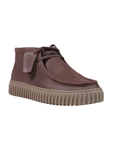 Clarks Półbuty Torhill Hi brązowy