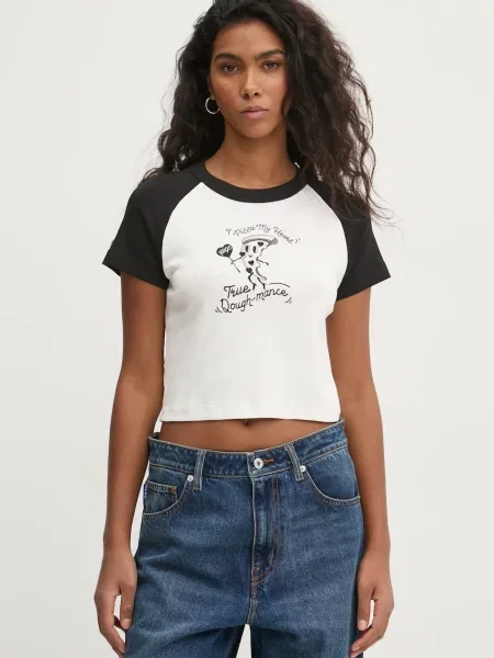 Hugo Blue t-shirt beżowy