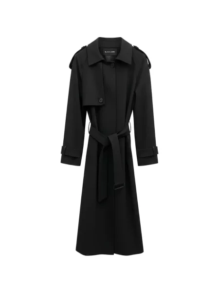 Cu centură trenci Rundholz Black Label negru