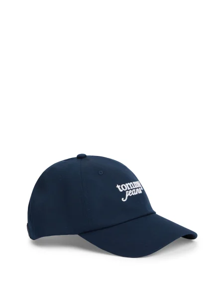 Tommy Hilfiger Șapcă Scri Bleumarin alb