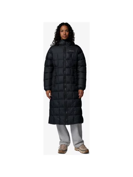 Kurtka z kapturem Columbia Puffect III Long XS czarny