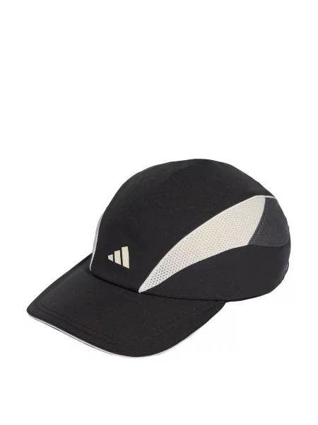 ADIDAS PERFORMANCE Sportovní kšiltovka černá bílá