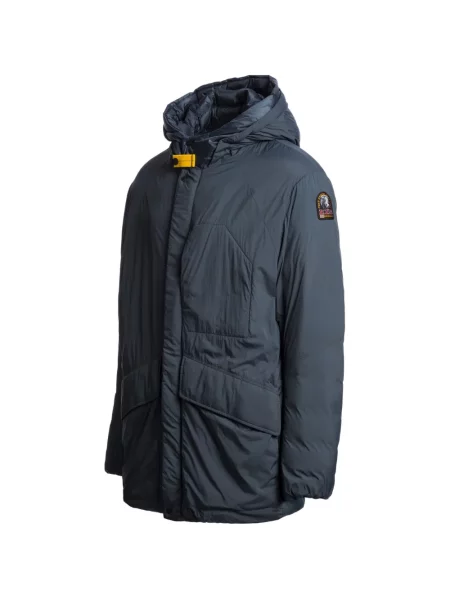 Geacă parka Parajumpers cu glugă albastru
