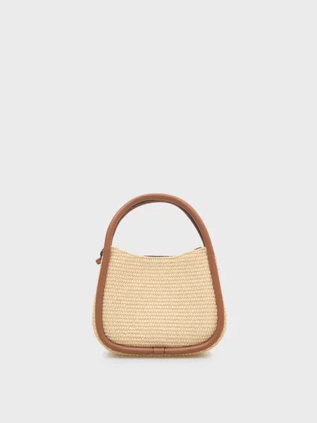 Сумка хобо Dkny бежева