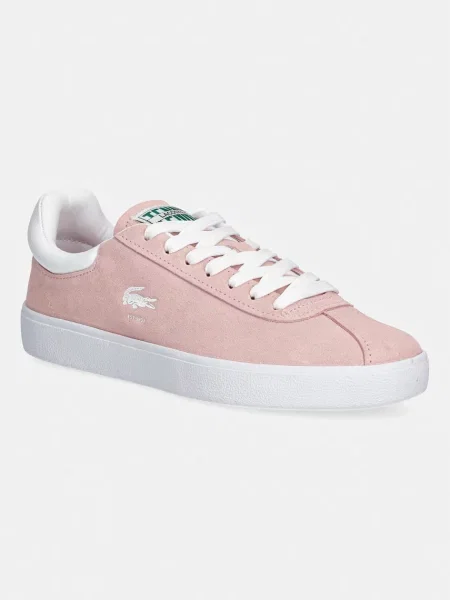 Lacoste Baseshot Sneakers tenisice za žene od brušene kože bijela