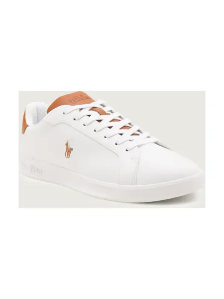 POLO RALPH LAUREN De piele sneakers alb
