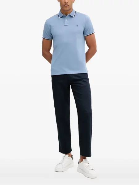 Șapcă Polo Ralph Lauren în carouri din țesătură twill cu imagine alb