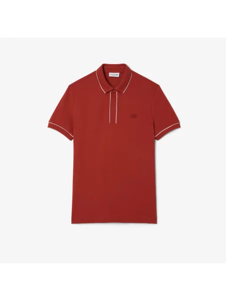 Поло Lacoste коричневое