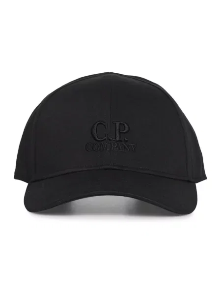 Czapka z daszkiem C.p. Company z logo czarna