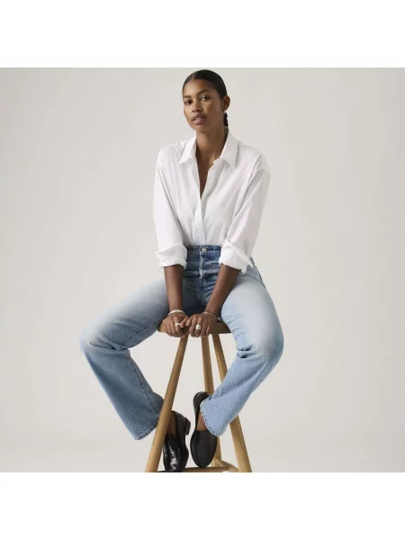 Decupat cămașă Levi's® alb