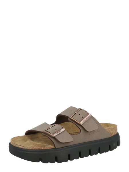 Saboți Birkenstock chunky maro