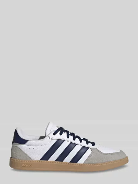Sneakersy z naturalnej skóry model BREAKNET SLEEK' Adidas Sportswear