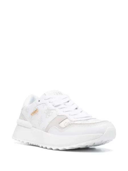 Sneakerși Guess alb