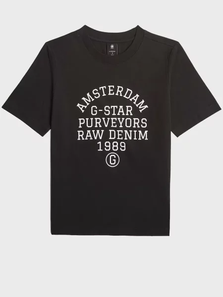 Футболка G-star Raw чорна