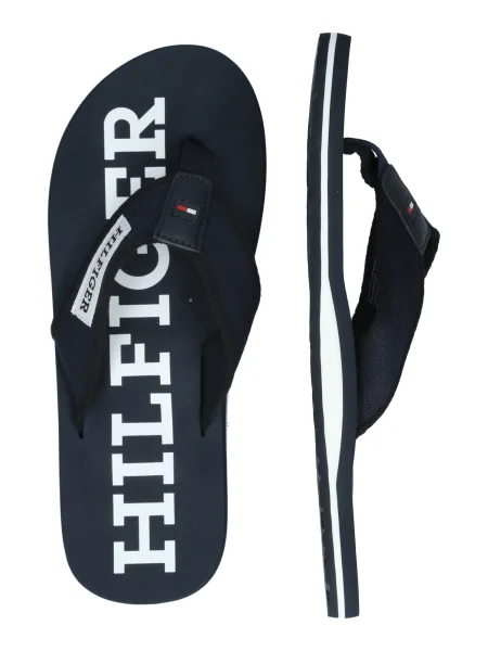 Olcsóbban. Férfi flop-flop papucs Tommy Hilfiger Patch Beach Sandal desert sky. Méret: 40 EU kék