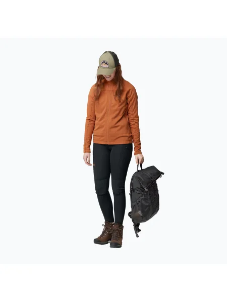 Fjällräven bluză de femei Abisko Lite Fleece maro