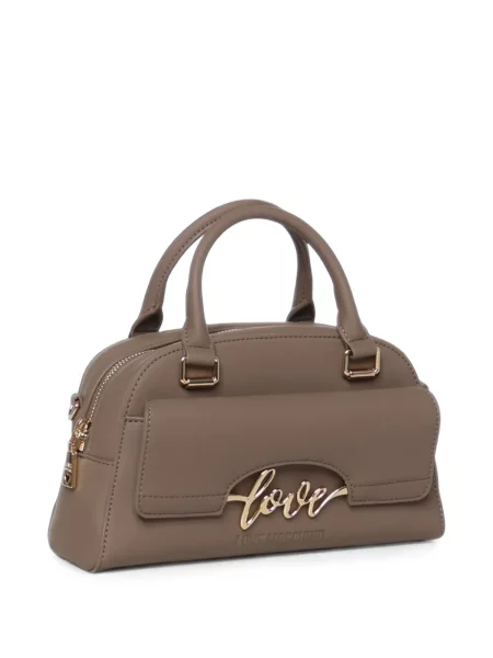 Geantă shopper Love Moschino cu autograf