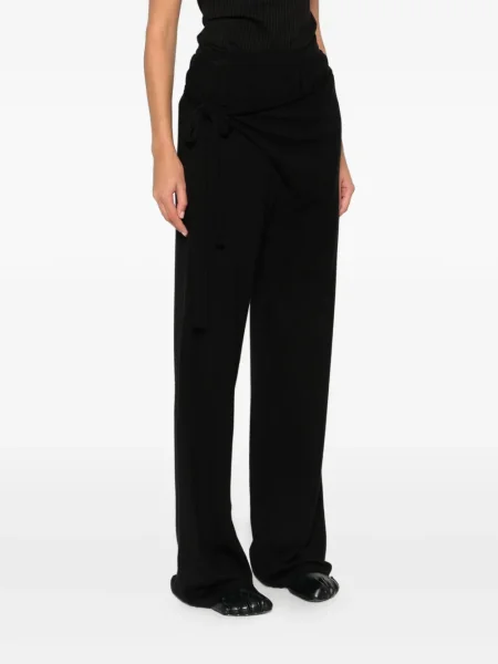 Pantaloni Ottolinger tricotate negru