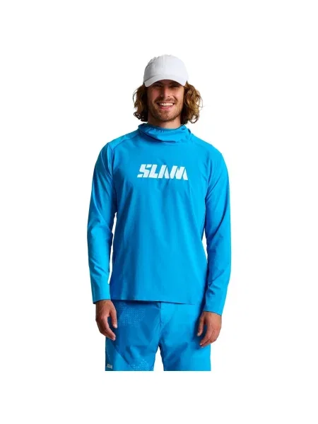 Tričko Slam s kapucňou modrá