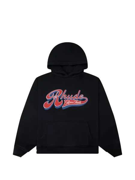 Hanorac cu glugă Rhude negru