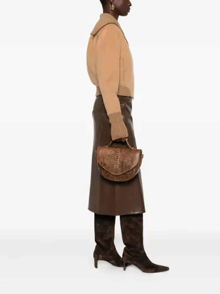 Geanta crossbody La Bottega Di Lisa maro