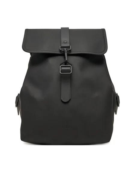 Rains hátizsák Backpacks nagy sima fekete
