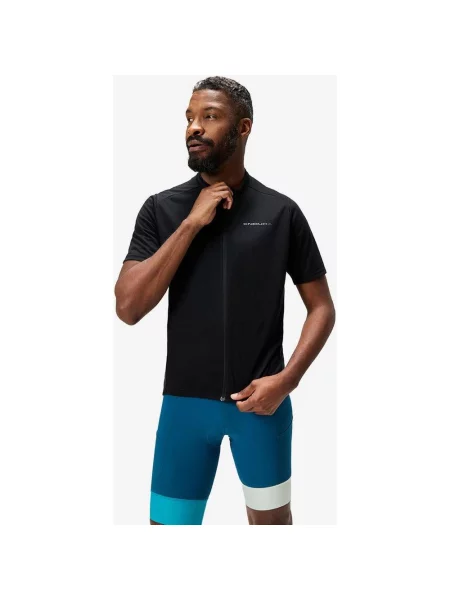 Koszulka rowerowa Endura Loop Zipped XS czarna